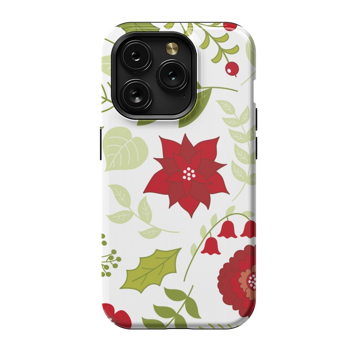 iPhone 15 Pro StrongFit Christmas and New Year forest by ArtsCase