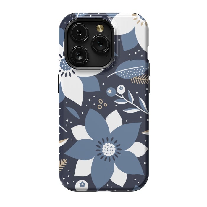 iPhone 15 Pro StrongFit Festive Floral Design by ArtsCase