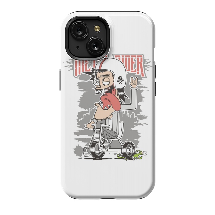 iPhone 15 StrongFit Metal Riders by Afif Quilimo