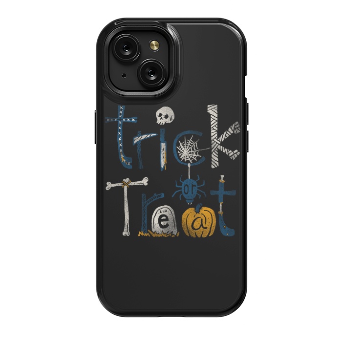iPhone 15 StrongFit Trick or Treat by Afif Quilimo