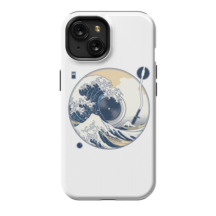 iPhone 15 StrongFit The Great Wave off Sound by Afif Quilimo