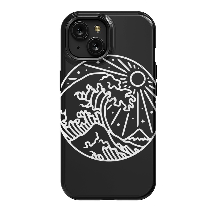 iPhone 15 StrongFit The Great Wave by Afif Quilimo