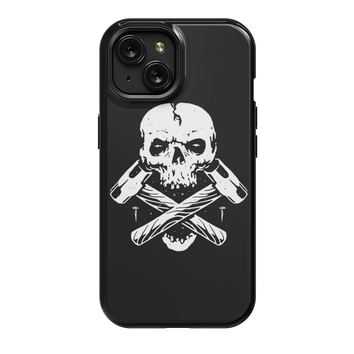iPhone 15 StrongFit Skull Hammer by Afif Quilimo