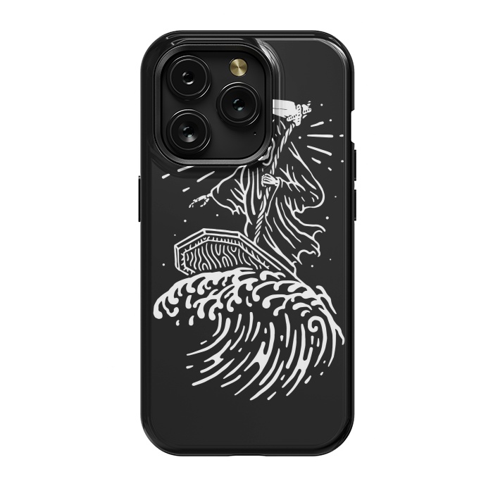 iPhone 15 Pro StrongFit Grim Surfer by Afif Quilimo