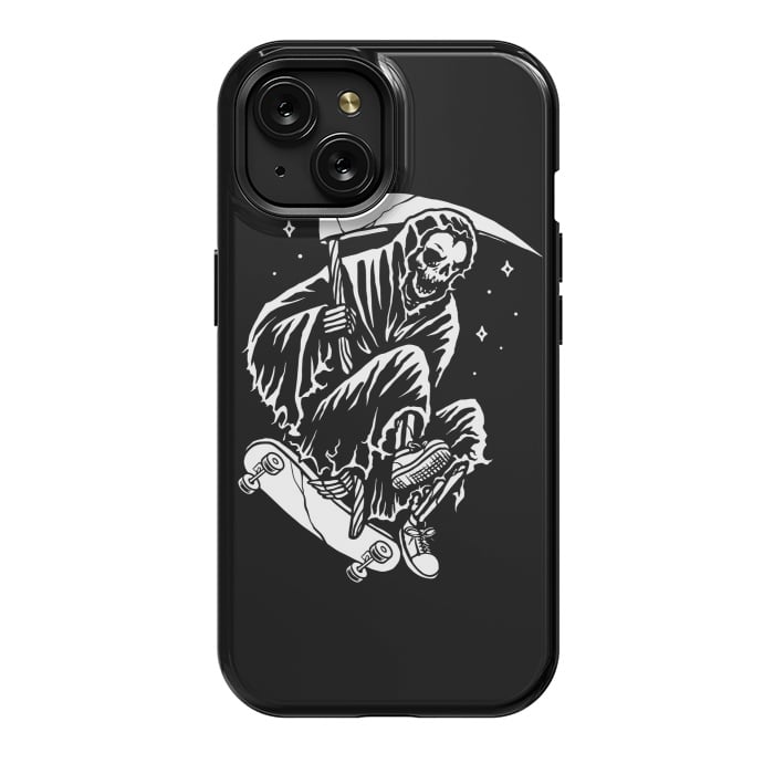 iPhone 15 StrongFit Grim Skater by Afif Quilimo