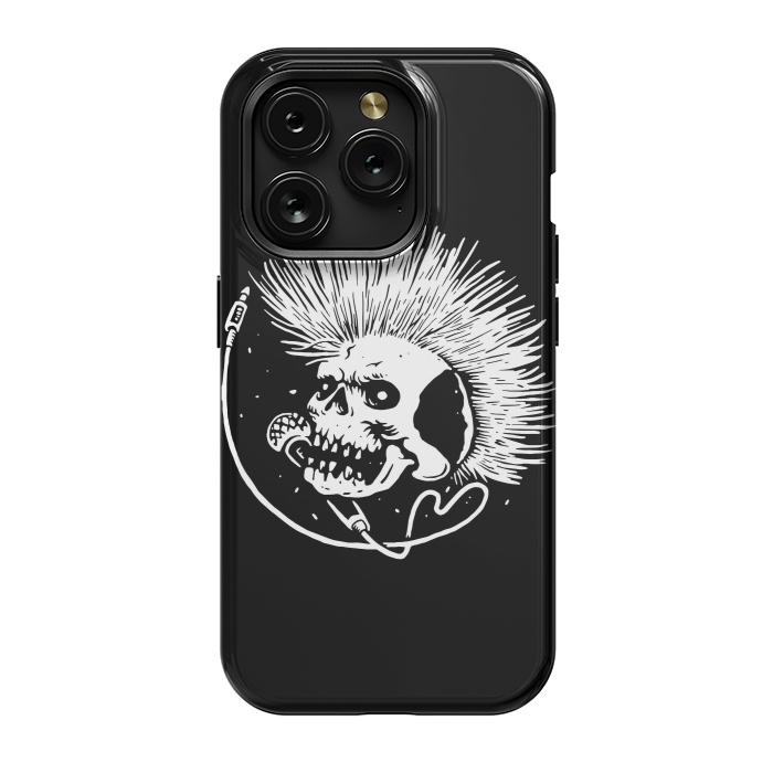 iPhone 15 Pro StrongFit Skull Punk by Afif Quilimo