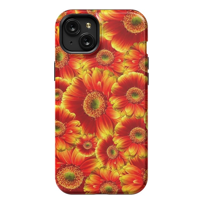 iPhone 15 Plus StrongFit Gerberas by Winston