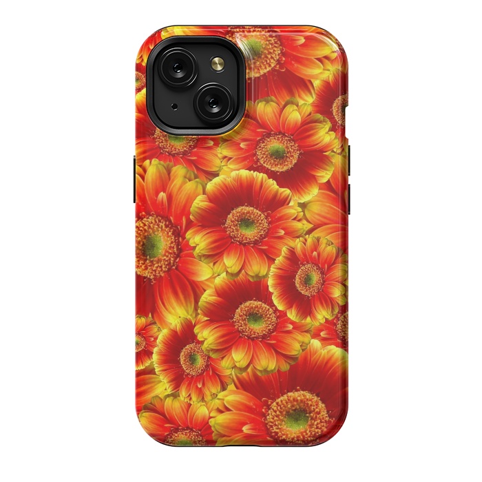 iPhone 15 StrongFit Gerberas by Winston