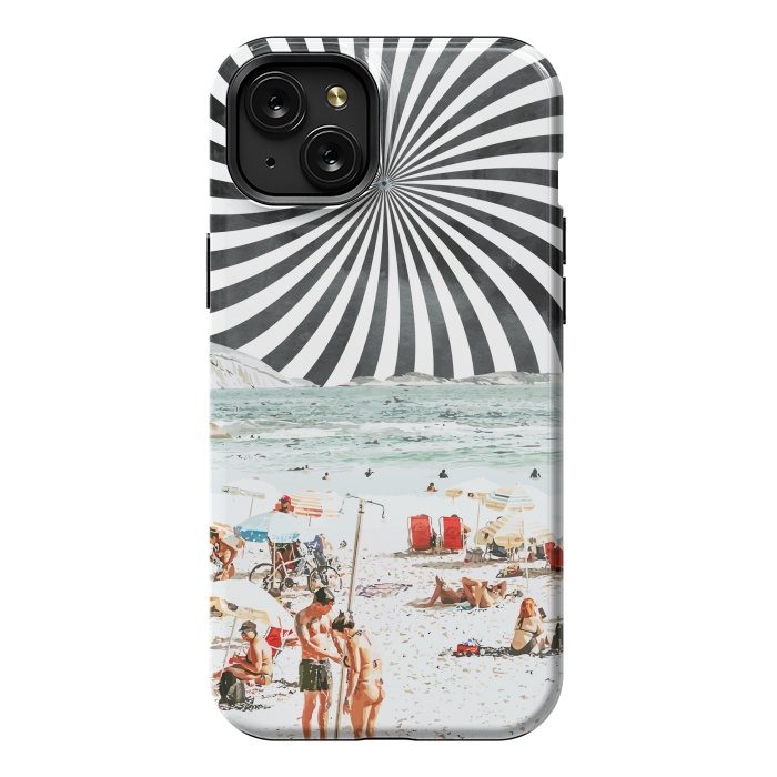 iPhone 15 Plus StrongFit Summer On The Beach by Uma Prabhakar Gokhale
