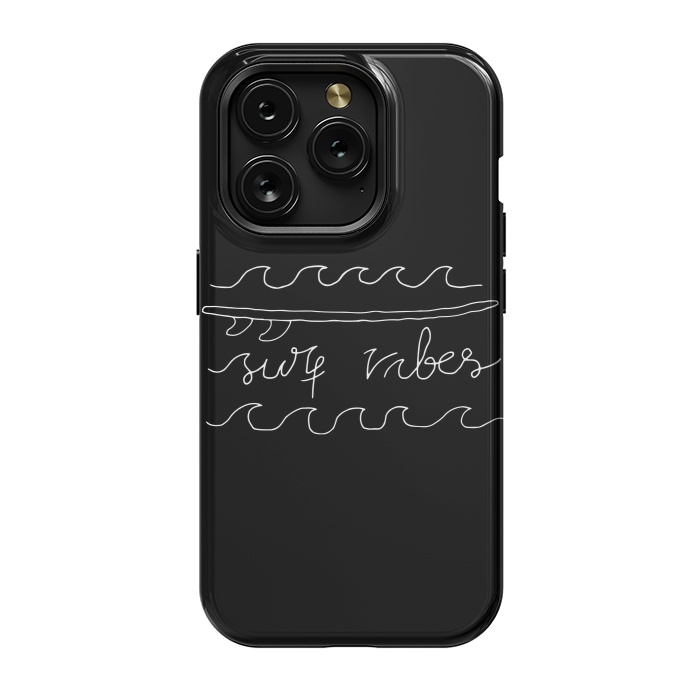 iPhone 15 Pro StrongFit Surf Vibes Typo by Afif Quilimo