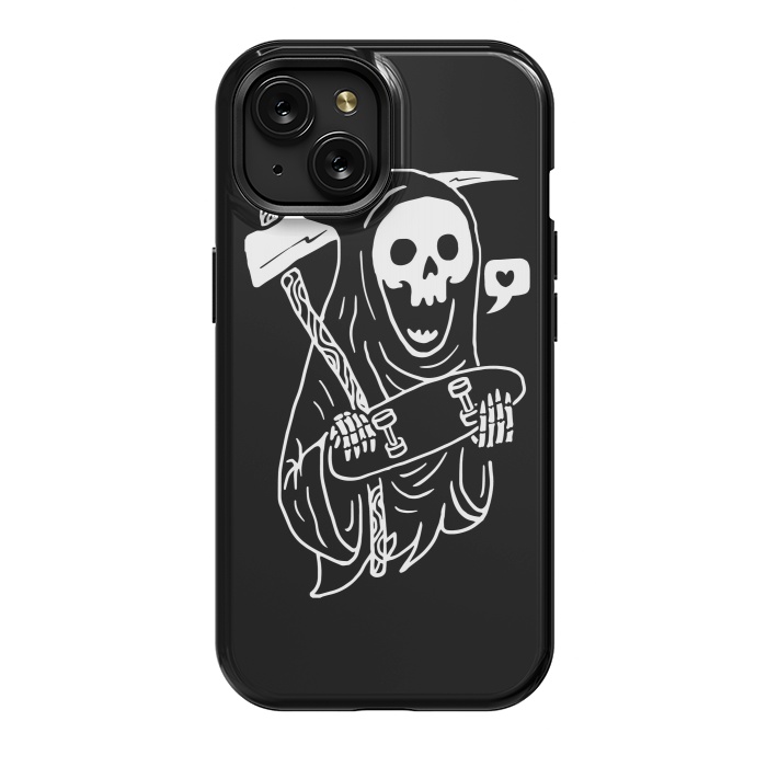 iPhone 15 StrongFit Grim Skater 2 by Afif Quilimo