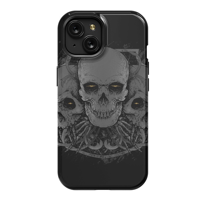 iPhone 15 StrongFit 3 Skull by Afif Quilimo