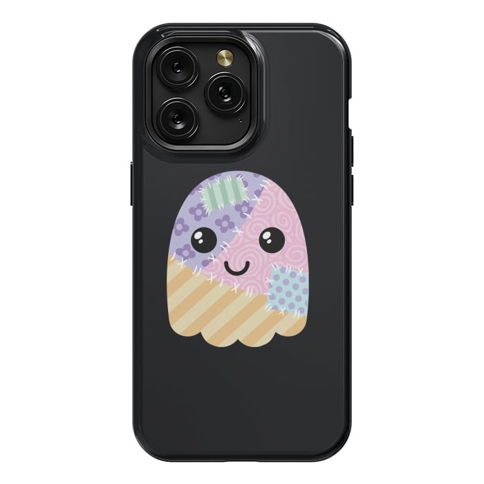 iPhone 15 Pro Max StrongFit Patchwork ghost by Laura Nagel