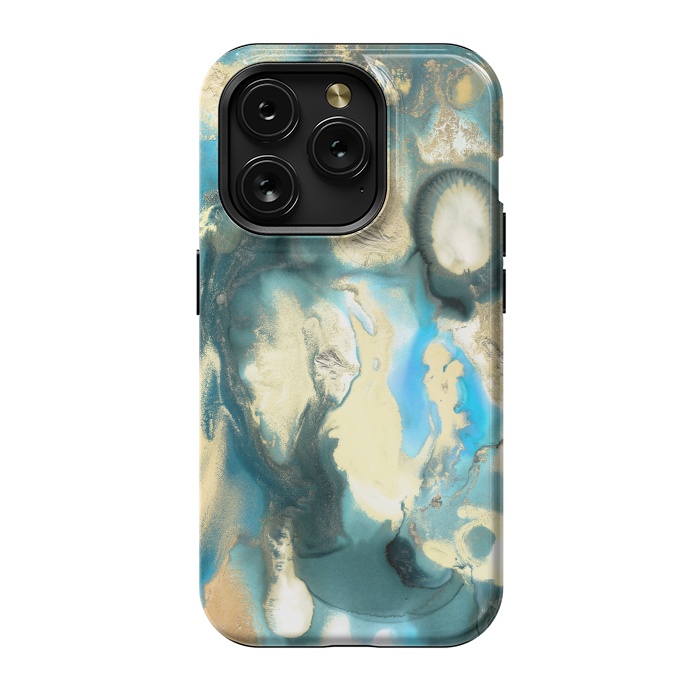 iPhone 15 Pro StrongFit Golden Reef by Tangerine-Tane