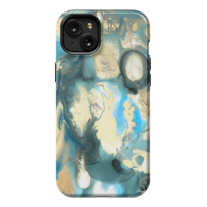 iPhone 15 Plus StrongFit Golden Reef by Tangerine-Tane