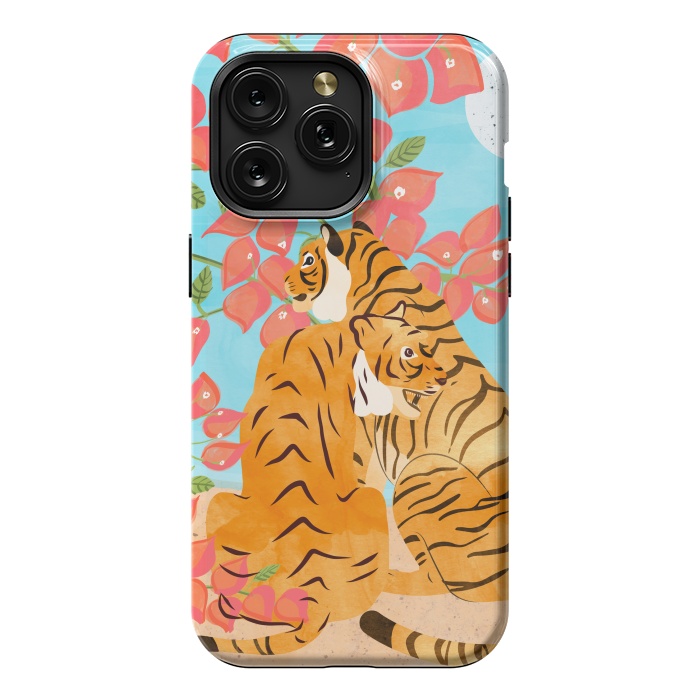iPhone 15 Pro Max StrongFit Tiger Honeymoon by Uma Prabhakar Gokhale