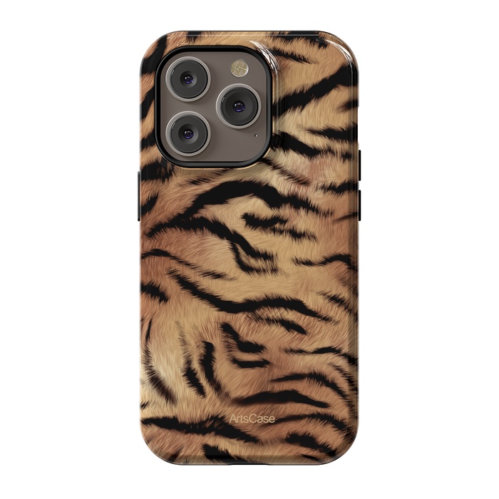 iPhone 14 Pro StrongFit Golden Wildcat by ArtsCase