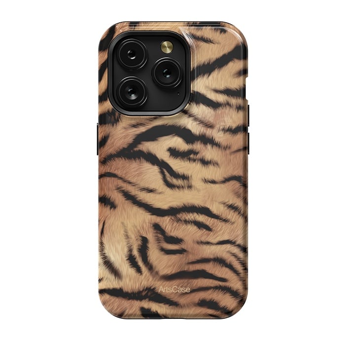 iPhone 15 Pro StrongFit Golden Wildcat by ArtsCase