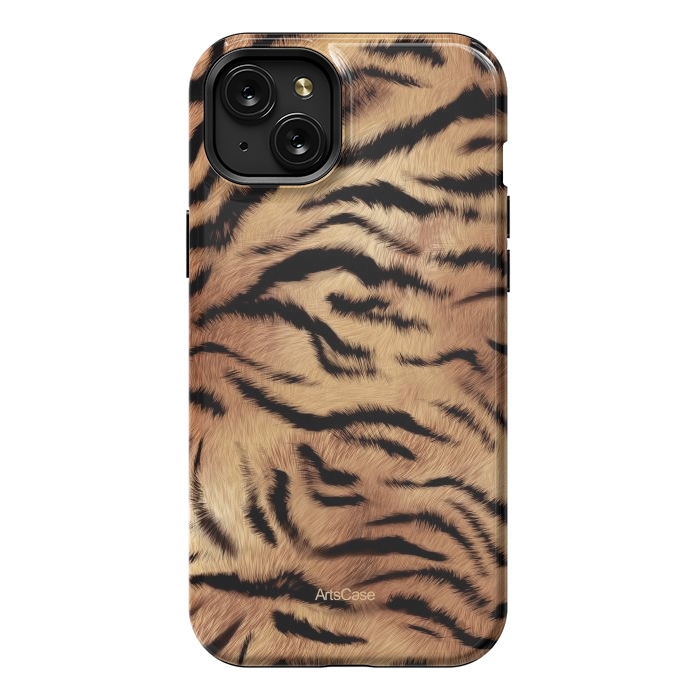 iPhone 15 Plus StrongFit Golden Wildcat by ArtsCase