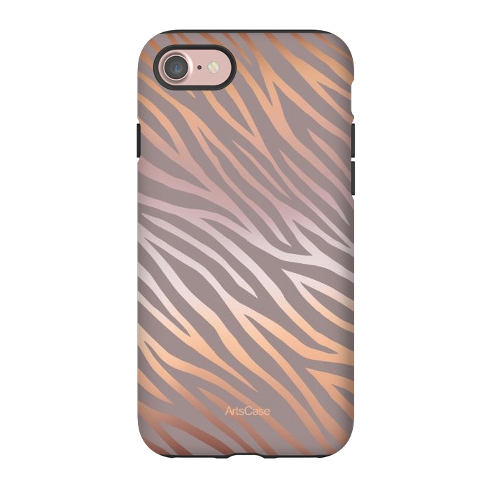 iPhone 7 StrongFit Peel Zebra by ArtsCase