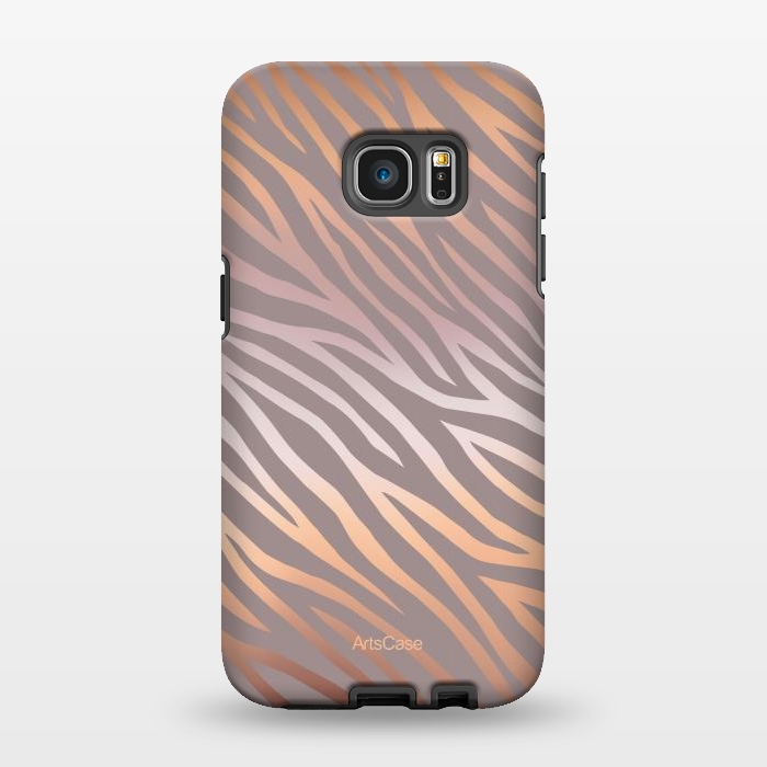 Galaxy S7 EDGE StrongFit Peel Zebra by ArtsCase