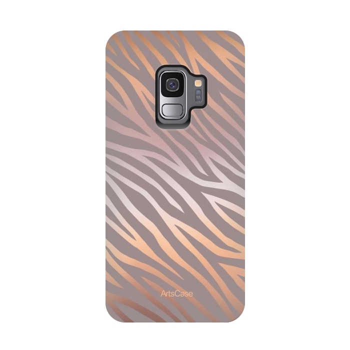 Galaxy S9 StrongFit Peel Zebra by ArtsCase