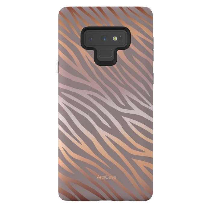 Galaxy Note 9 StrongFit Peel Zebra by ArtsCase