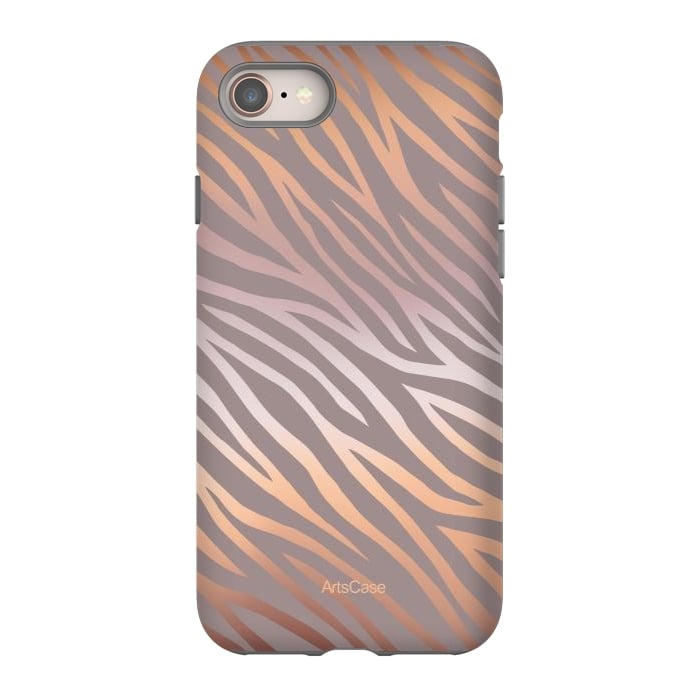iPhone SE StrongFit Peel Zebra by ArtsCase