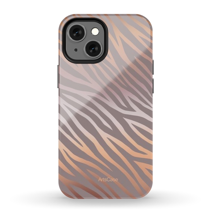 iPhone 12 mini StrongFit Peel Zebra by ArtsCase