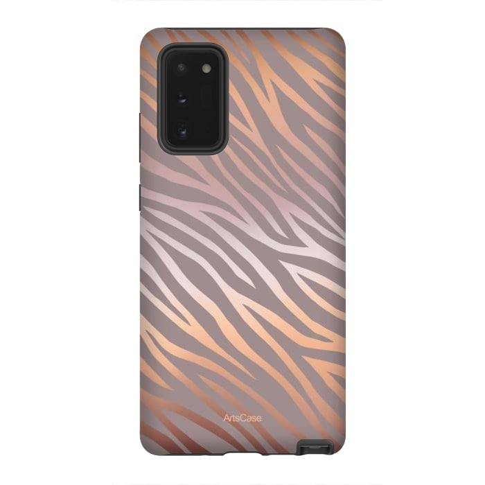 Galaxy Note 20 StrongFit Peel Zebra by ArtsCase