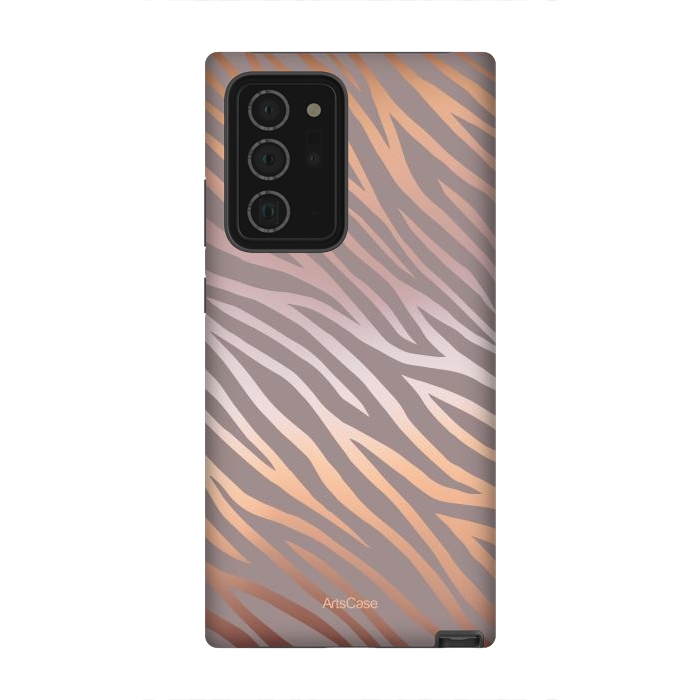 Galaxy Note 20 Ultra StrongFit Peel Zebra by ArtsCase