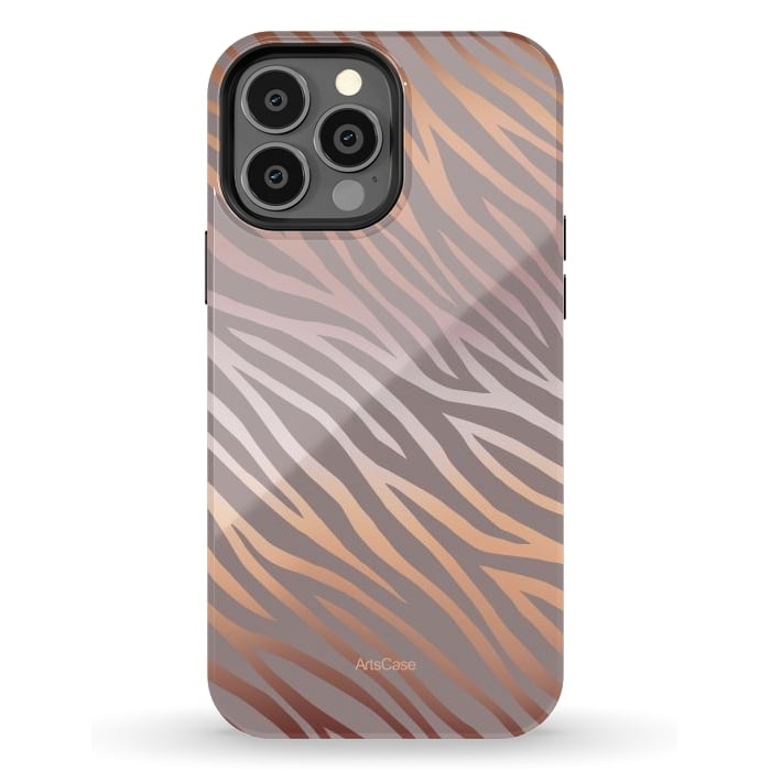 iPhone 13 Pro Max StrongFit Peel Zebra by ArtsCase