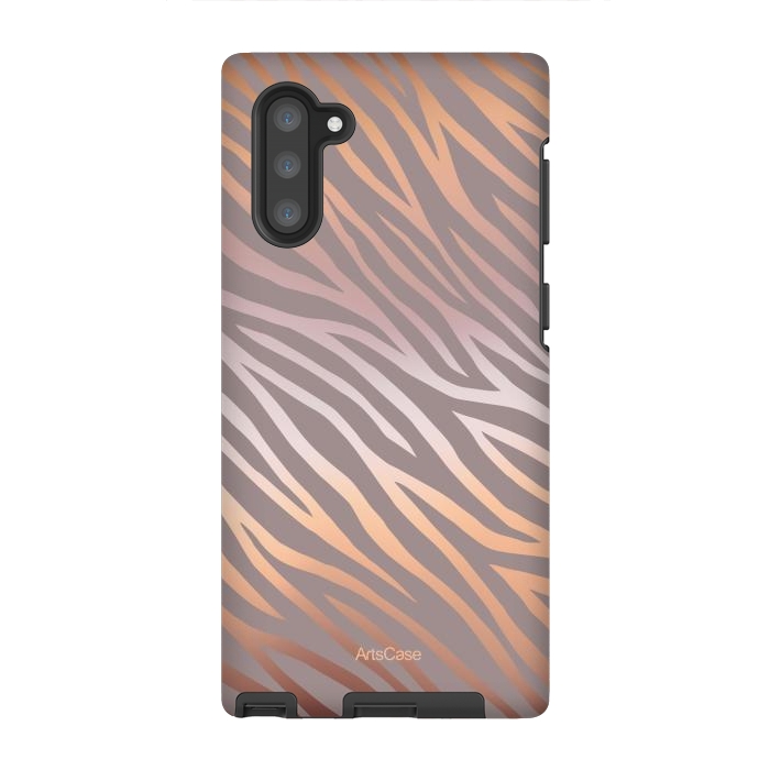 Galaxy Note 10 StrongFit Peel Zebra by ArtsCase