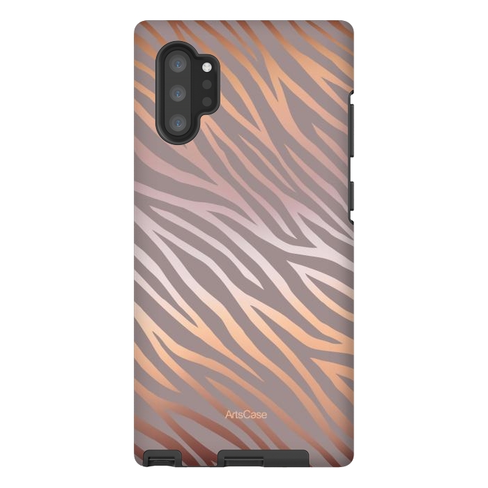 Galaxy Note 10 plus StrongFit Peel Zebra by ArtsCase