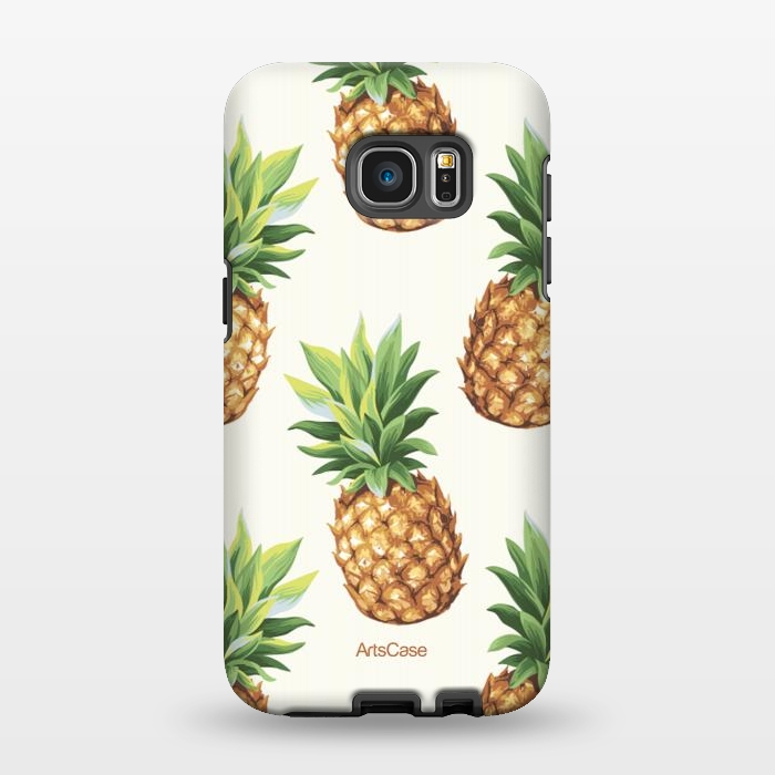 Galaxy S7 EDGE StrongFit Fun Pineapple by ArtsCase