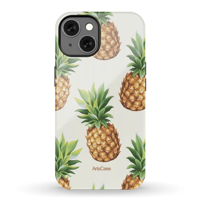 iPhone 13 StrongFit Fun Pineapple by ArtsCase