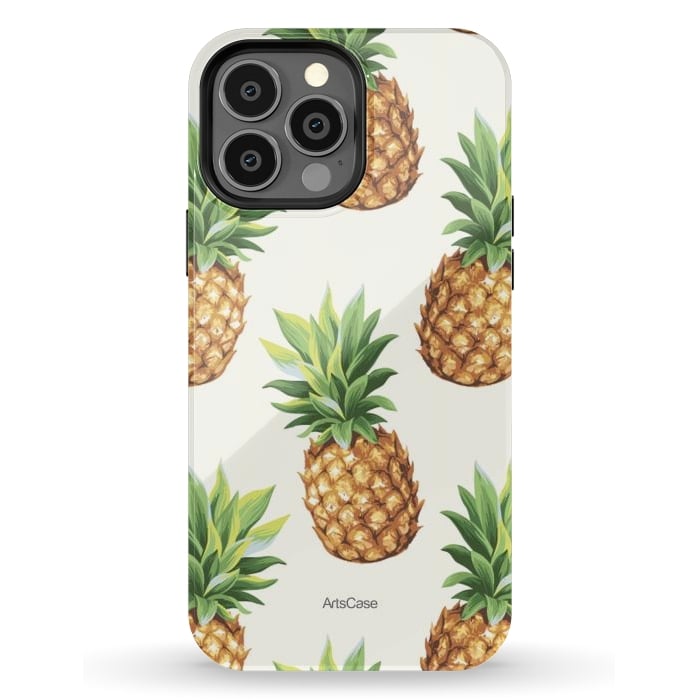 iPhone 13 Pro Max StrongFit Fun Pineapple by ArtsCase