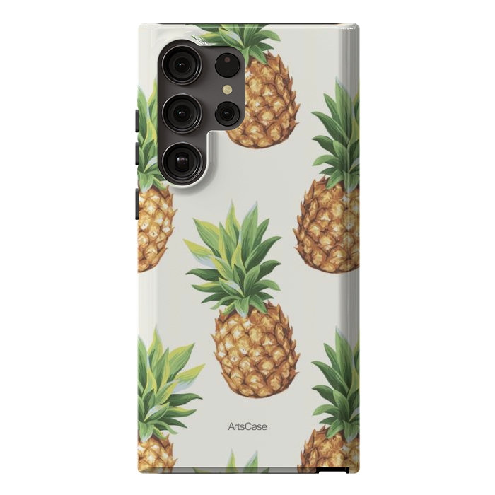 Galaxy S23 Ultra StrongFit Fun Pineapple by ArtsCase