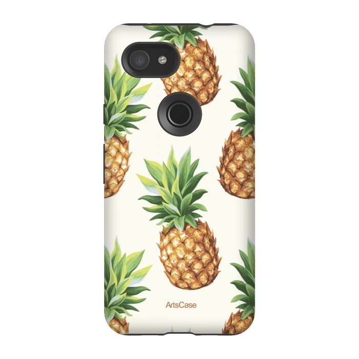 Pixel 3A StrongFit Fun Pineapple by ArtsCase