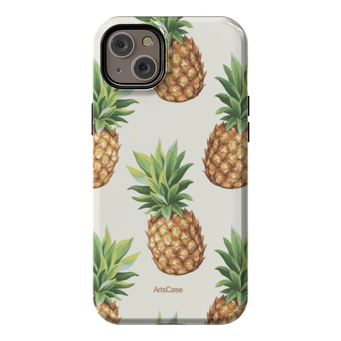 iPhone 14 Plus StrongFit Fun Pineapple by ArtsCase
