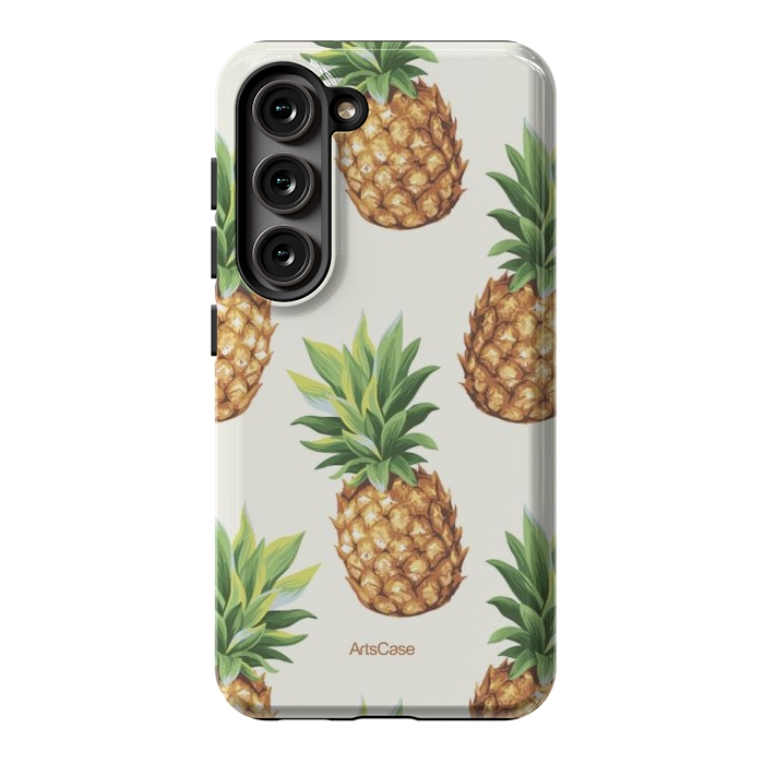 Galaxy S23 StrongFit Fun Pineapple by ArtsCase