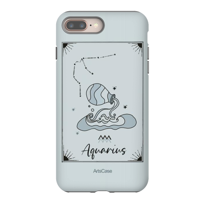 iPhone 8 plus StrongFit Aquarius by ArtsCase