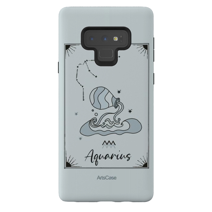 Galaxy Note 9 StrongFit Aquarius by ArtsCase