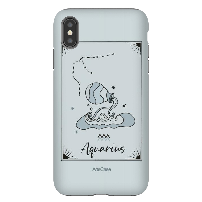 iPhone Xs Max StrongFit Aquarius by ArtsCase