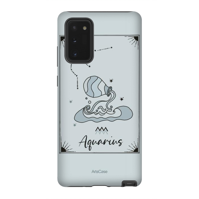 Galaxy Note 20 StrongFit Aquarius by ArtsCase