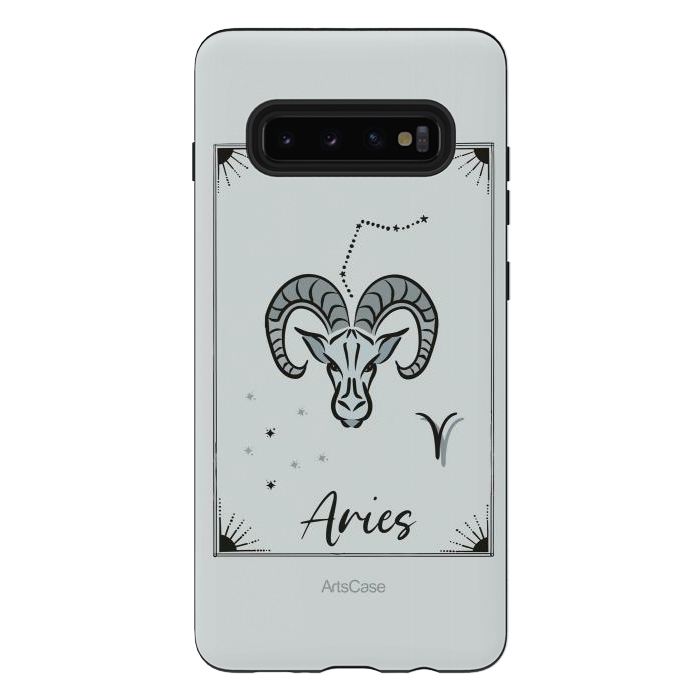 Galaxy S10 plus StrongFit Aries  by ArtsCase