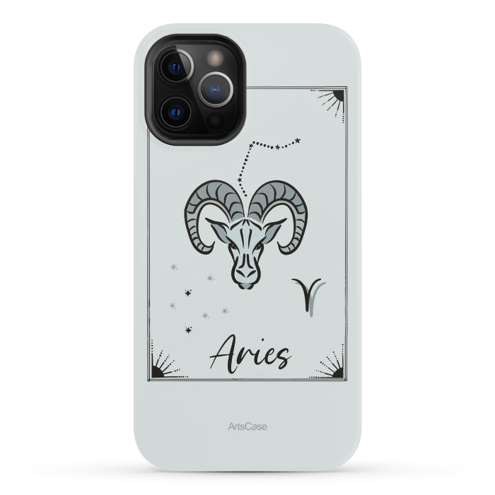 iPhone 12 Pro Max StrongFit Aries  by ArtsCase