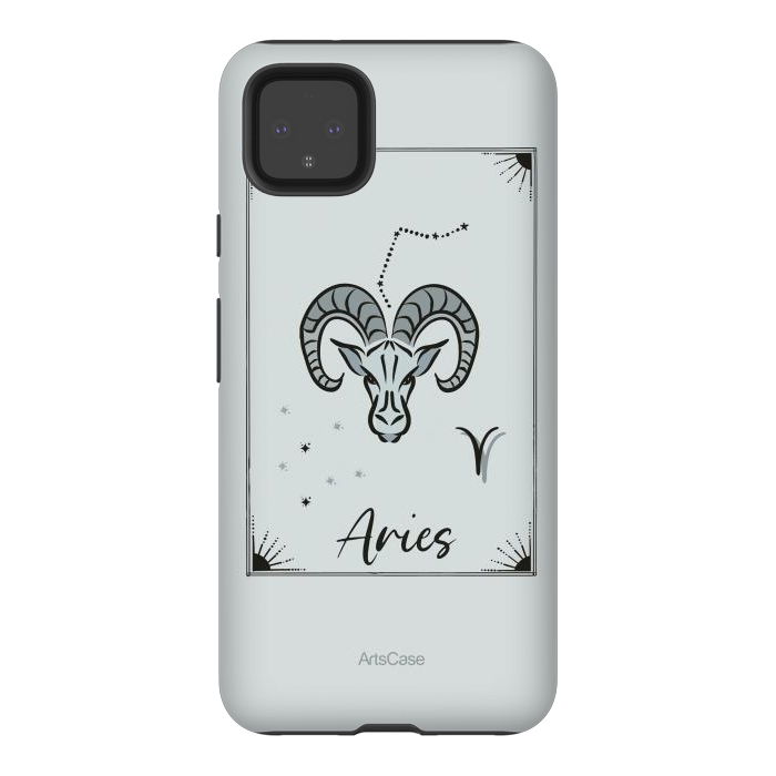 Pixel 4XL StrongFit Aries  by ArtsCase