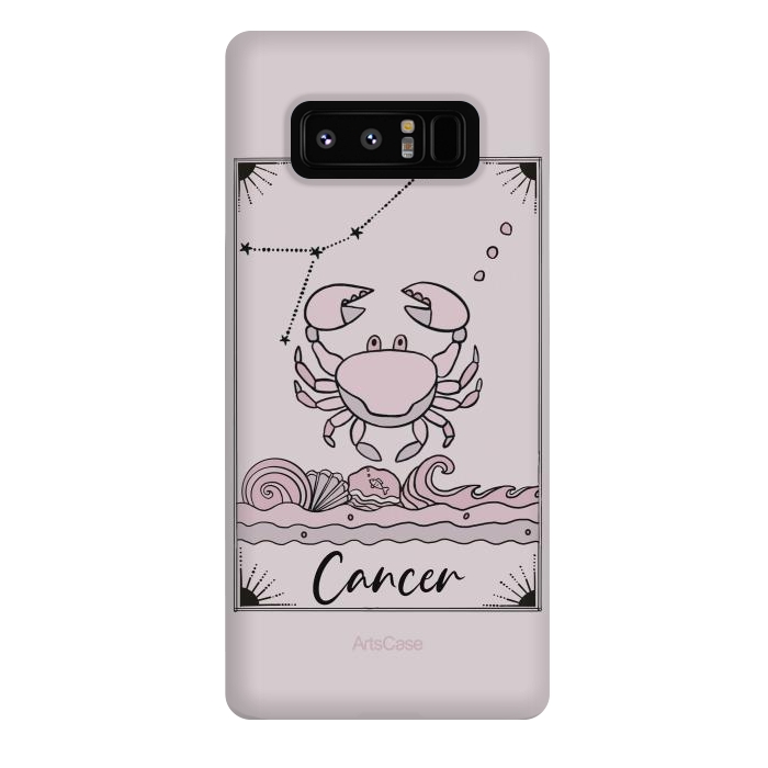 Galaxy Note 8 StrongFit Cancer by ArtsCase