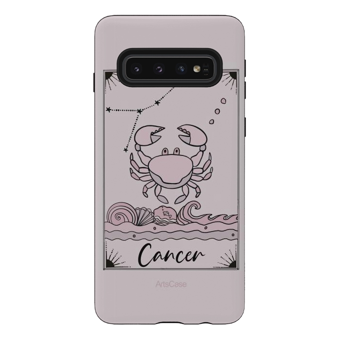 Galaxy S10 StrongFit Cancer by ArtsCase